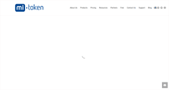 Desktop Screenshot of mi-token.com
